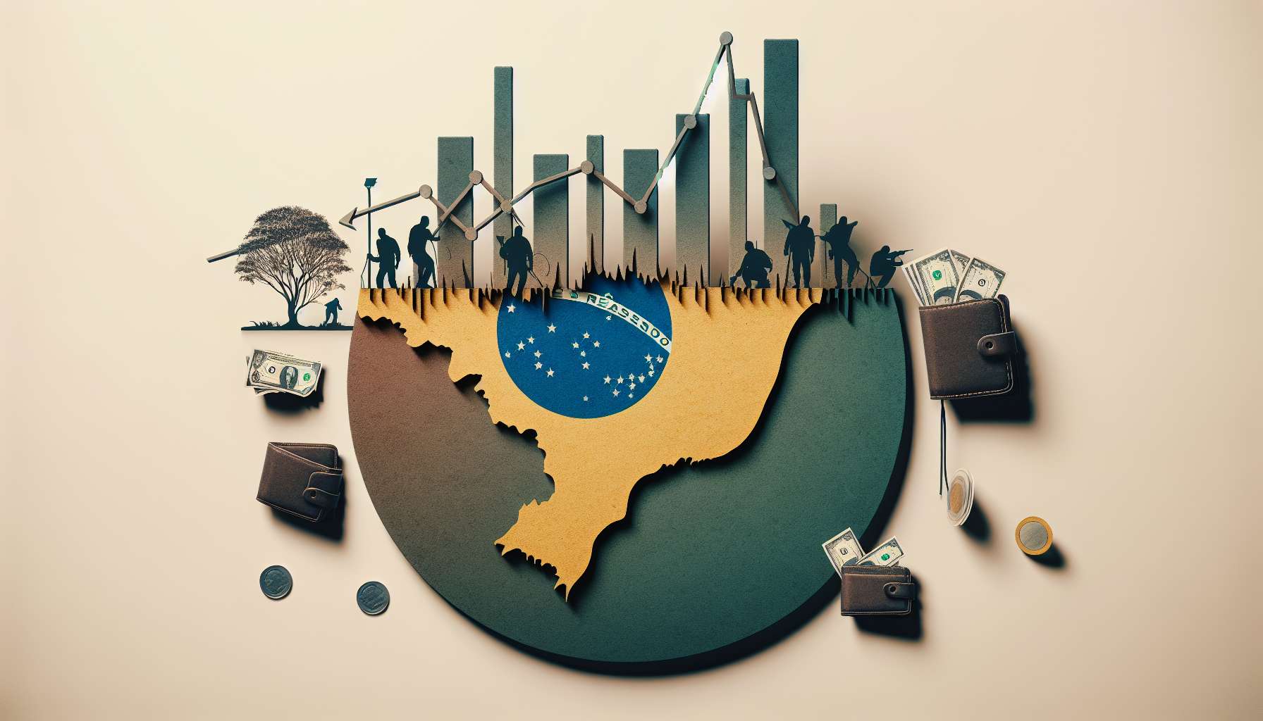 A realidade econômica brasileira frente ao déficit: um panorama comparativo com países em guerra e os desafios para equilibrar as finanças nacionais.