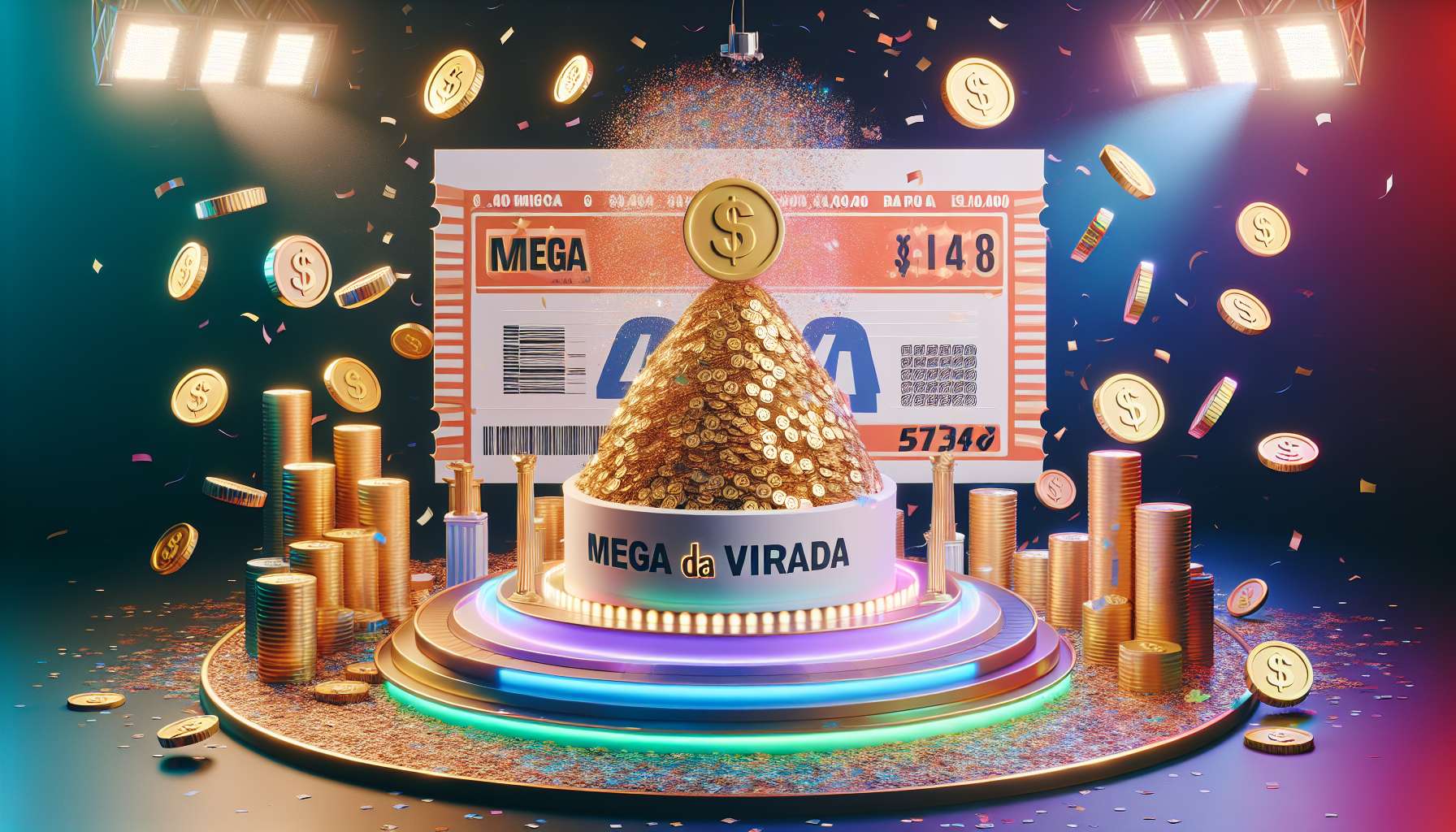 Recorde Histórico: Mega da Virada premiará com o maior prêmio já oferecido pela Caixa, surpreendendo a todos os brasileiros!