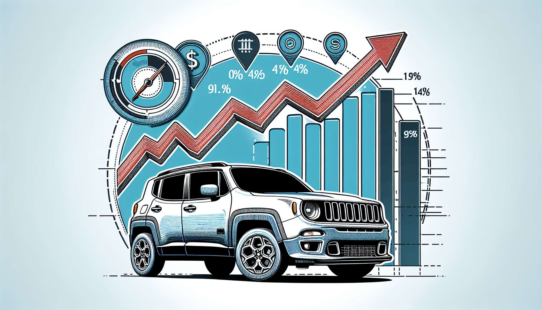 Aumento de preços: Jeep sobe valores do Renegade em janeiro de 2025. Descubra as mudanças na tabela de preços do modelo!