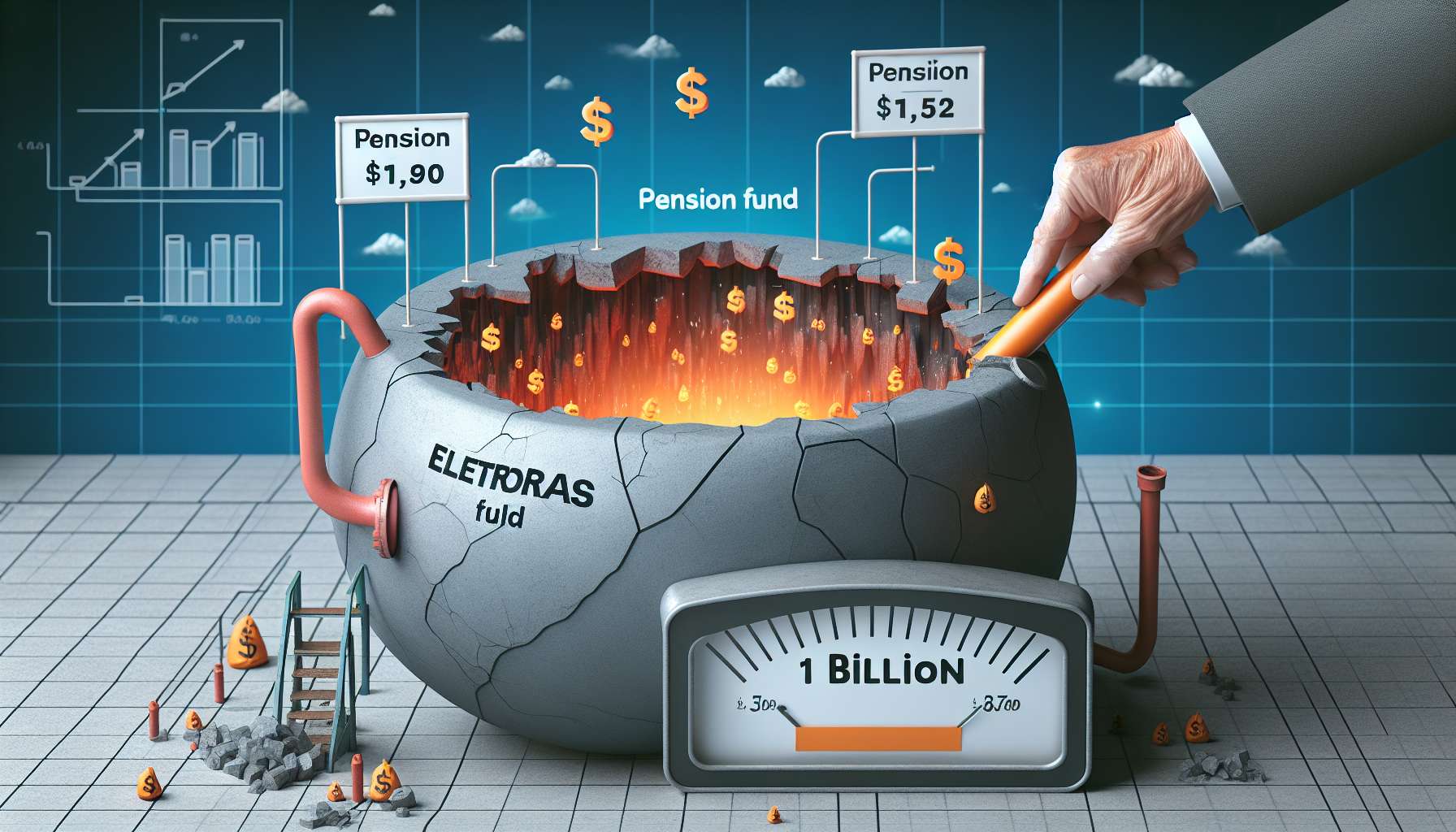 Escândalo financeiro no fundo de pensão da Eletrobras atinge montante alarmante de R$ 1 bilhão, causando impacto econômico e preocupações sobre a segurança dos investimentos dos funcionários. Medidas urgentes são necessárias para reparar os danos e garantir a estabilidade do fundo.