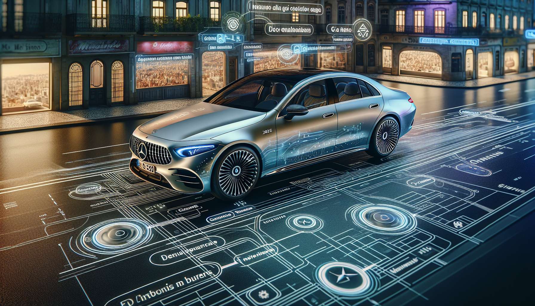 Mercedes Classe C 2025: Inovação e Conectividade em Destaque na Nova Geração de Veículos no Brasil