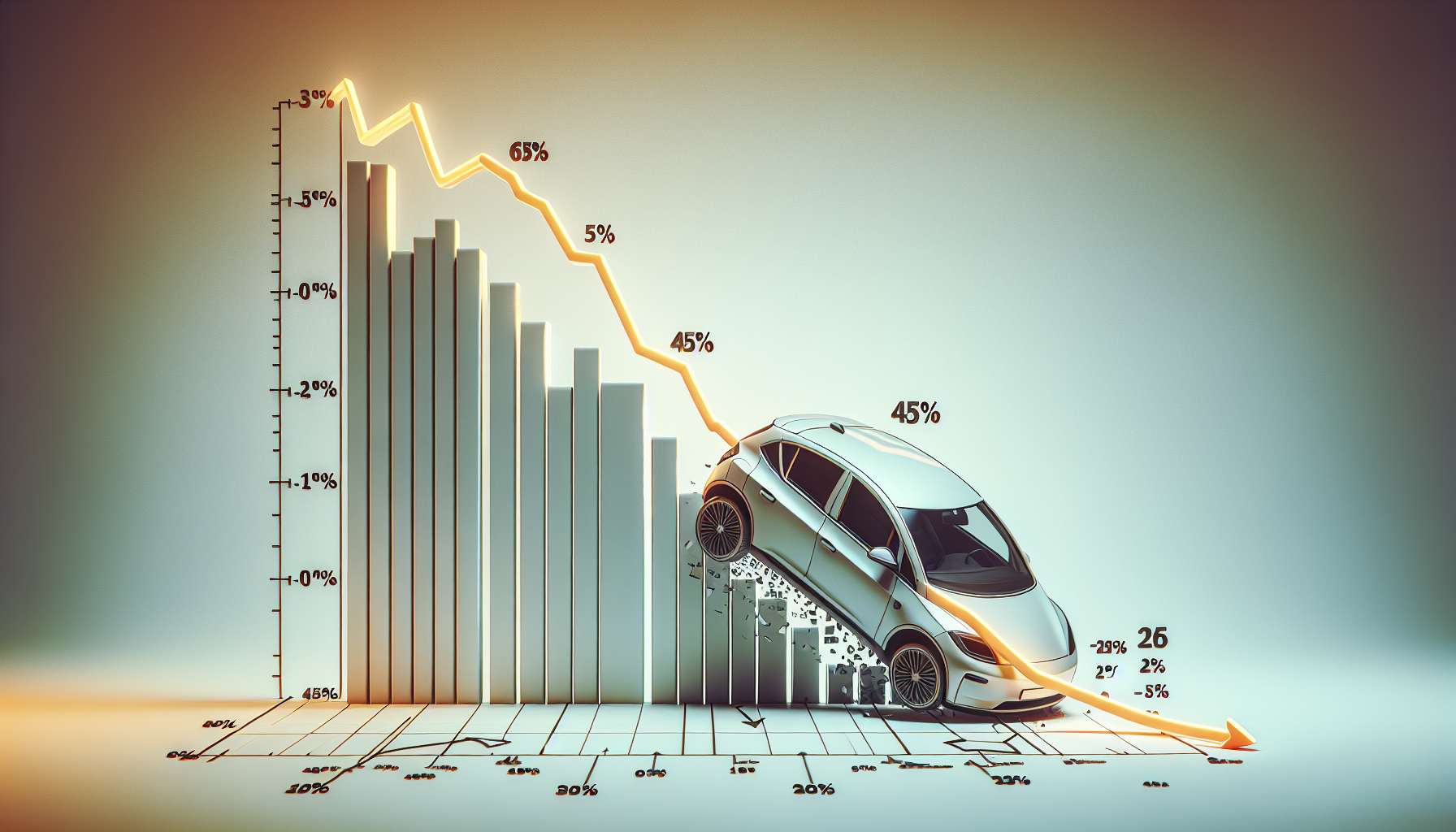 Vendas da Tesla na Europa sofrem queda de 45% e provocam forte recuo nas ações da empresa