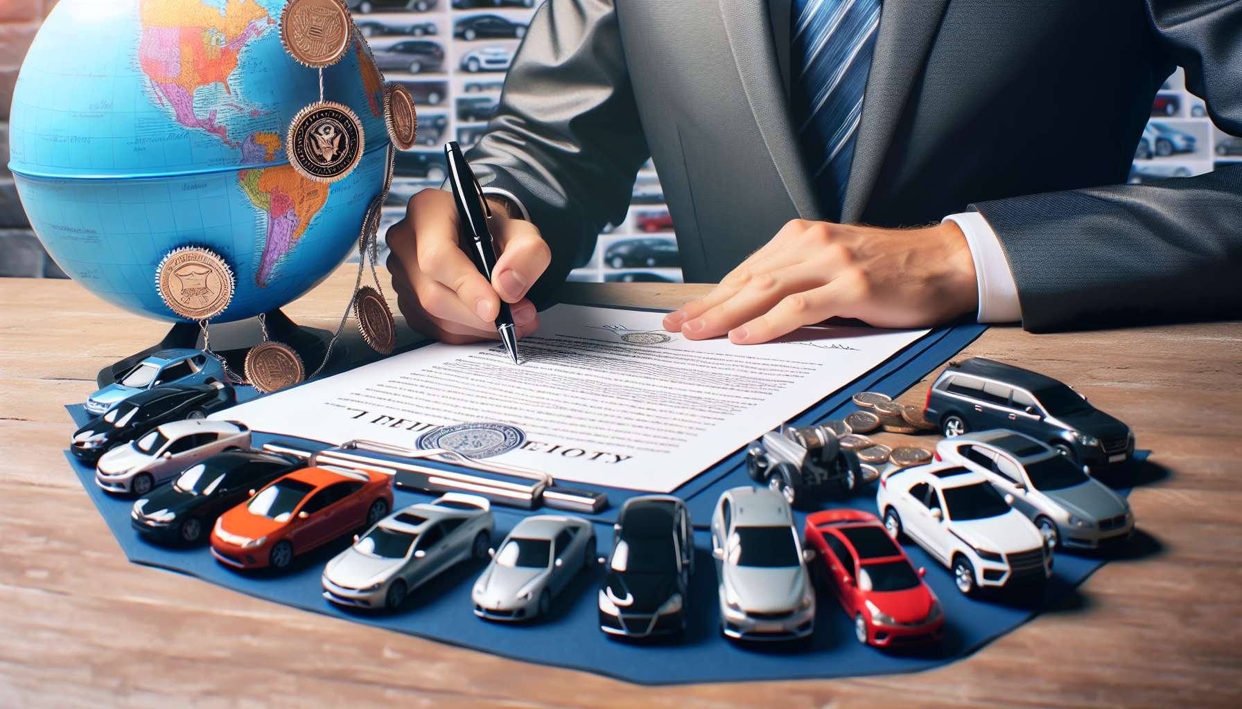 Trump Promulga Medida para Mitigar Efeitos das Tarifas sobre o Setor Automotivo e Aliviar Pressão Econômica nos Consumidores e Indústrias, Visando Estabilidade no Mercado e Proteção dos Empregos nos Estados Unidos