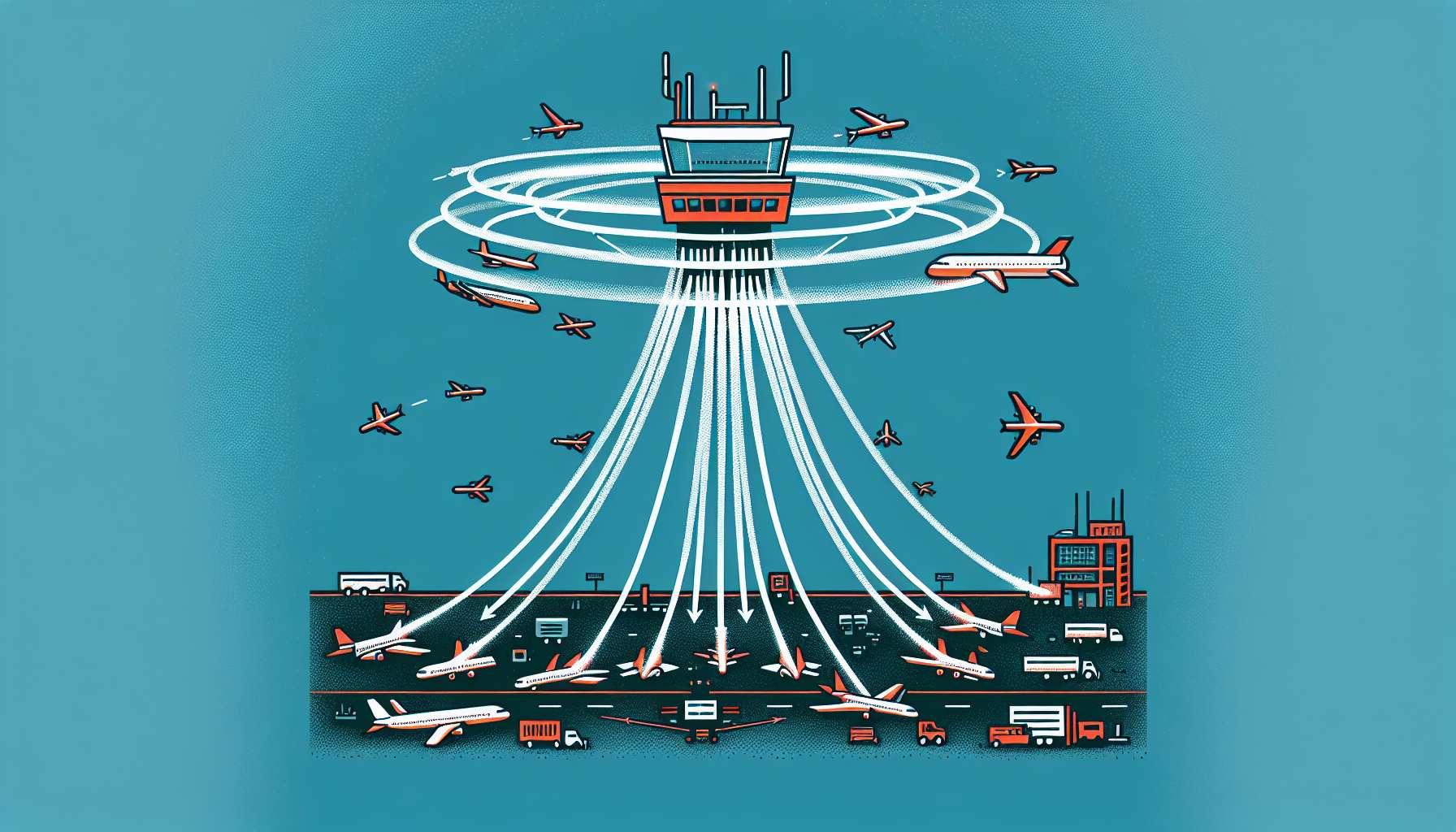 Implementação de Sistema Avançado de Controle de Tráfego Aéreo em Congonhas Minimiza Riscos de Acidentes Através do Retorno Rápido de Aeronaves à Superfície em Situações Críticas