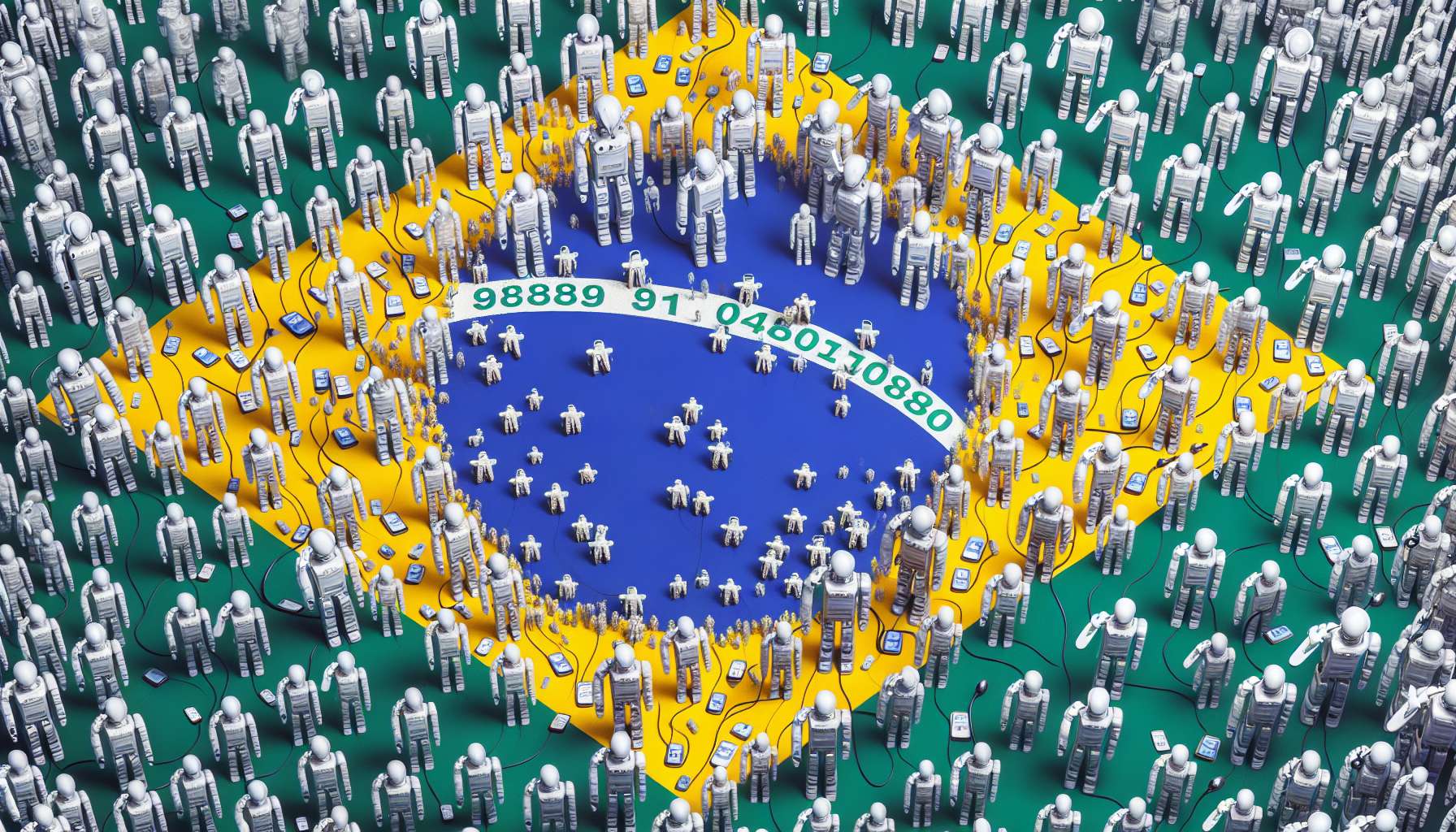 Brasileiros enfrentam 10 bilhões de chamadas automatizadas mensais: um desafio crescente para a privacidade e tranquilidade dos usuários em meio à avalanche de ligações indesejadas geradas por robôs no país