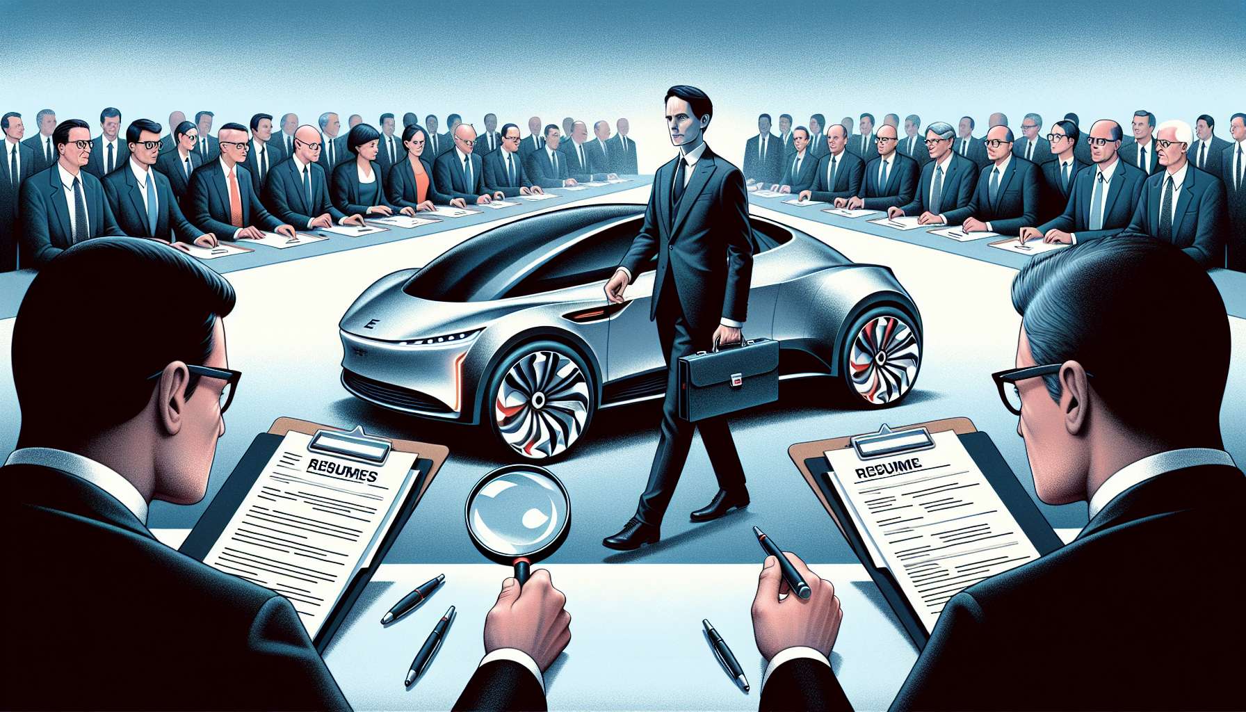 Tesla inicia processo de seleção para encontrar novo CEO e suceder Elon Musk, conforme relatório do WSJ; empresa busca líder visionário para continuar trajetória de inovação e crescimento no mercado automobilístico global