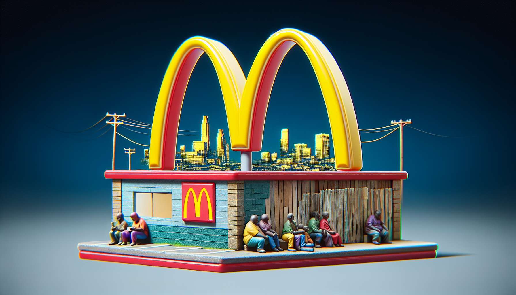 McDonald's se torna emblema da realidade econômica enfrentada por americanos de baixa renda em meio à crise