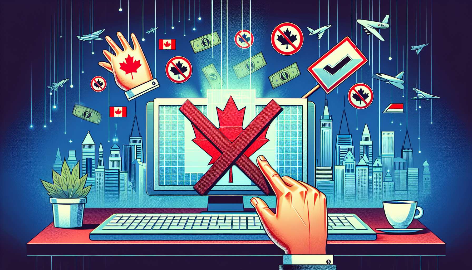 Canadá cancela imposto sobre serviços digitais dos EUA