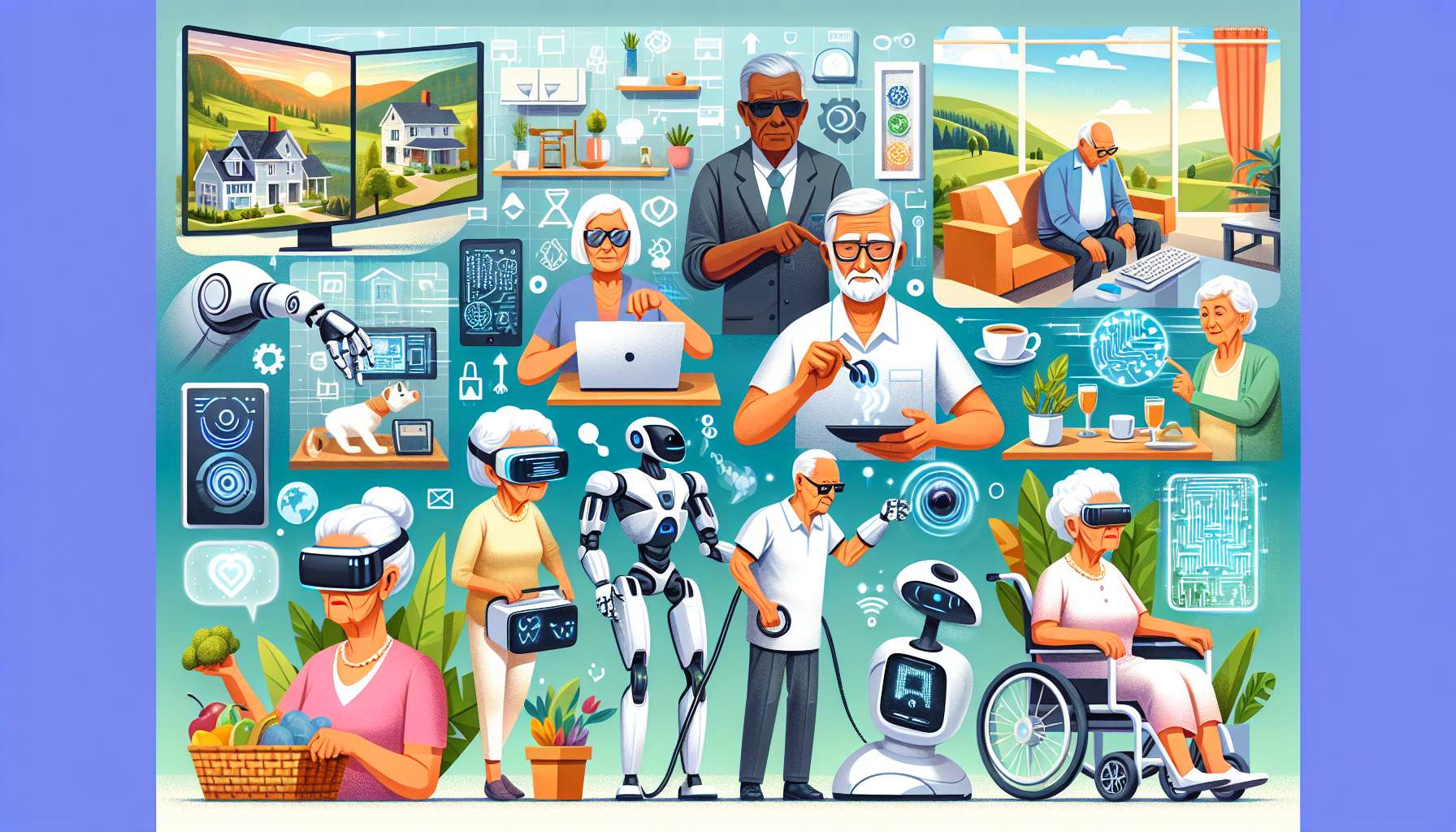 Revolução na Aposentadoria: Como a Inteligência Artificial Está Transformando o Futuro do Planejamento Financeiro e Bem-Estar dos Aposentados