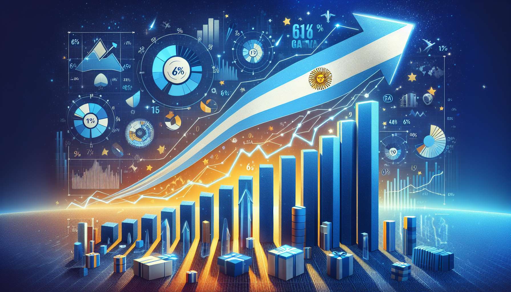 Economia Argentina Expande 6% no Primeiro Trimestre de 2025