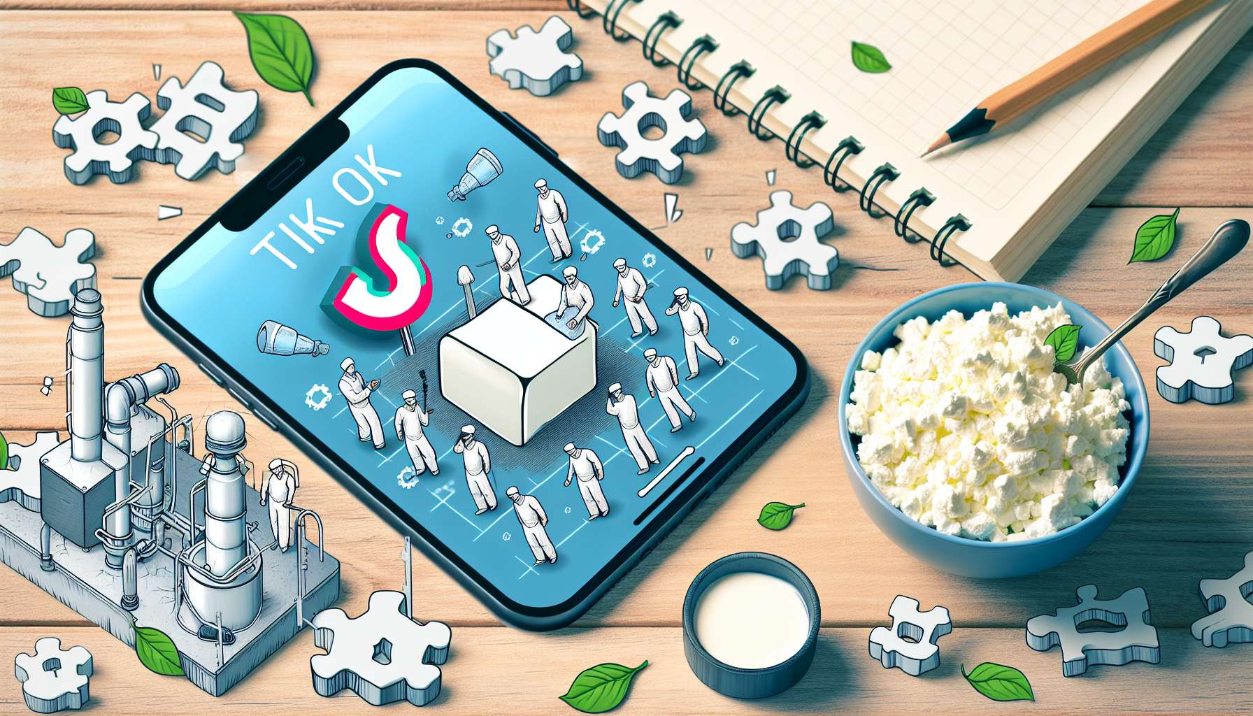 TikTok traz o queijo cottage de volta e provoca desafios para produtores