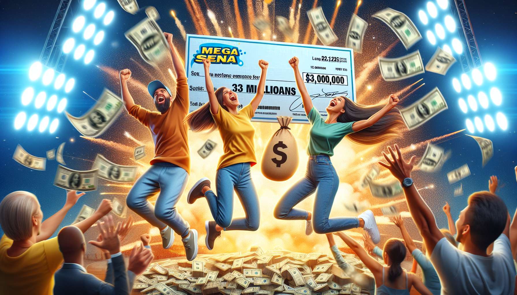 Santa Catarina celebra três ganhadores na Mega-Sena de R$ 33 milhões