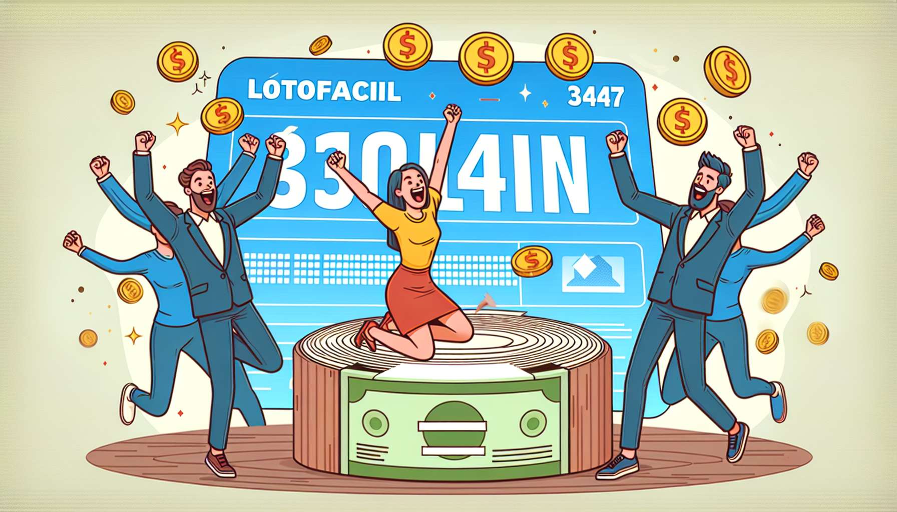 Lotofácil 3447: Três Vencedores Compartilham Prêmio de R$ 10 Milhões