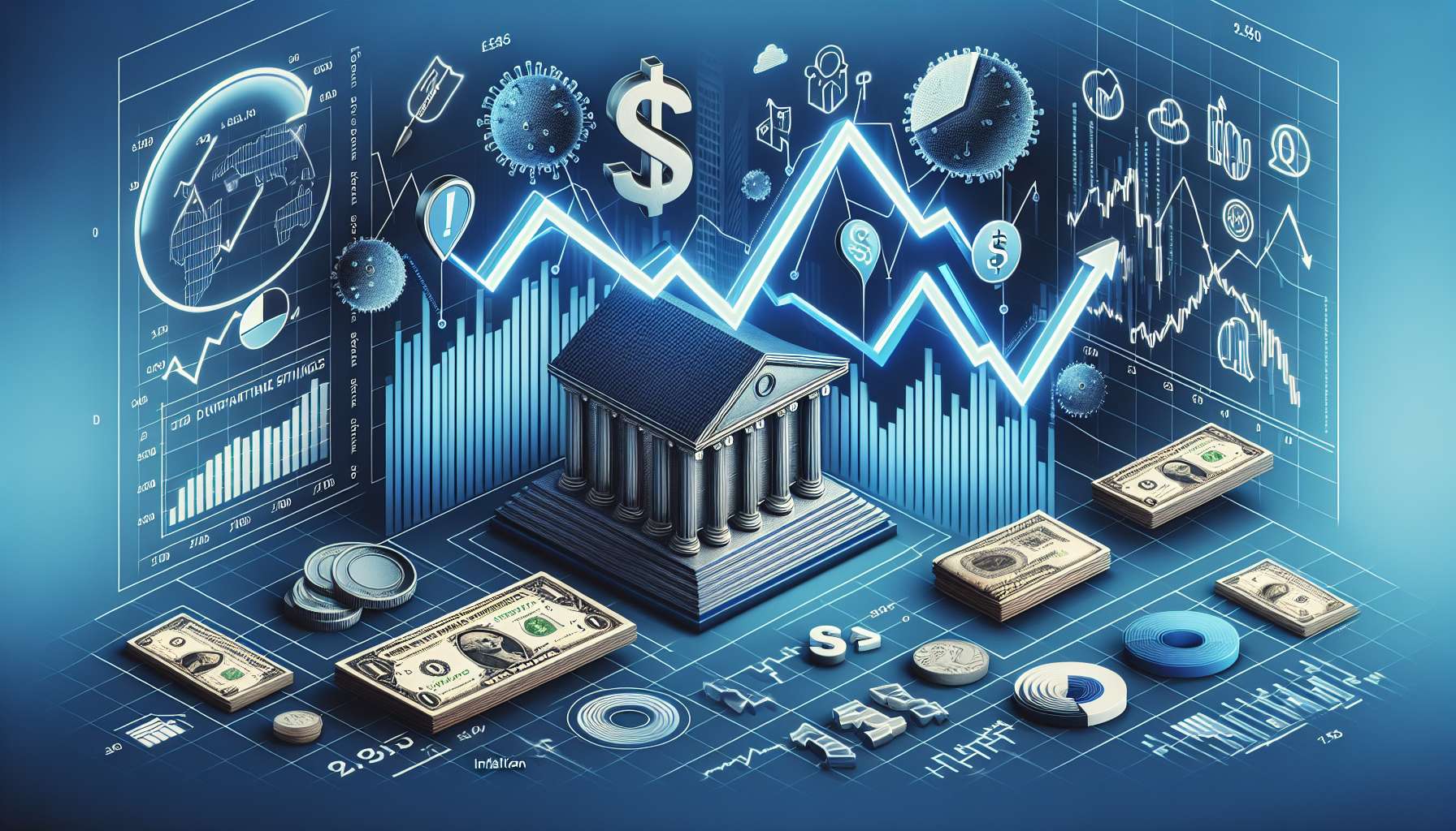 Futuros do Dow Jones caem com atenção voltada para inflação e balanços bancários