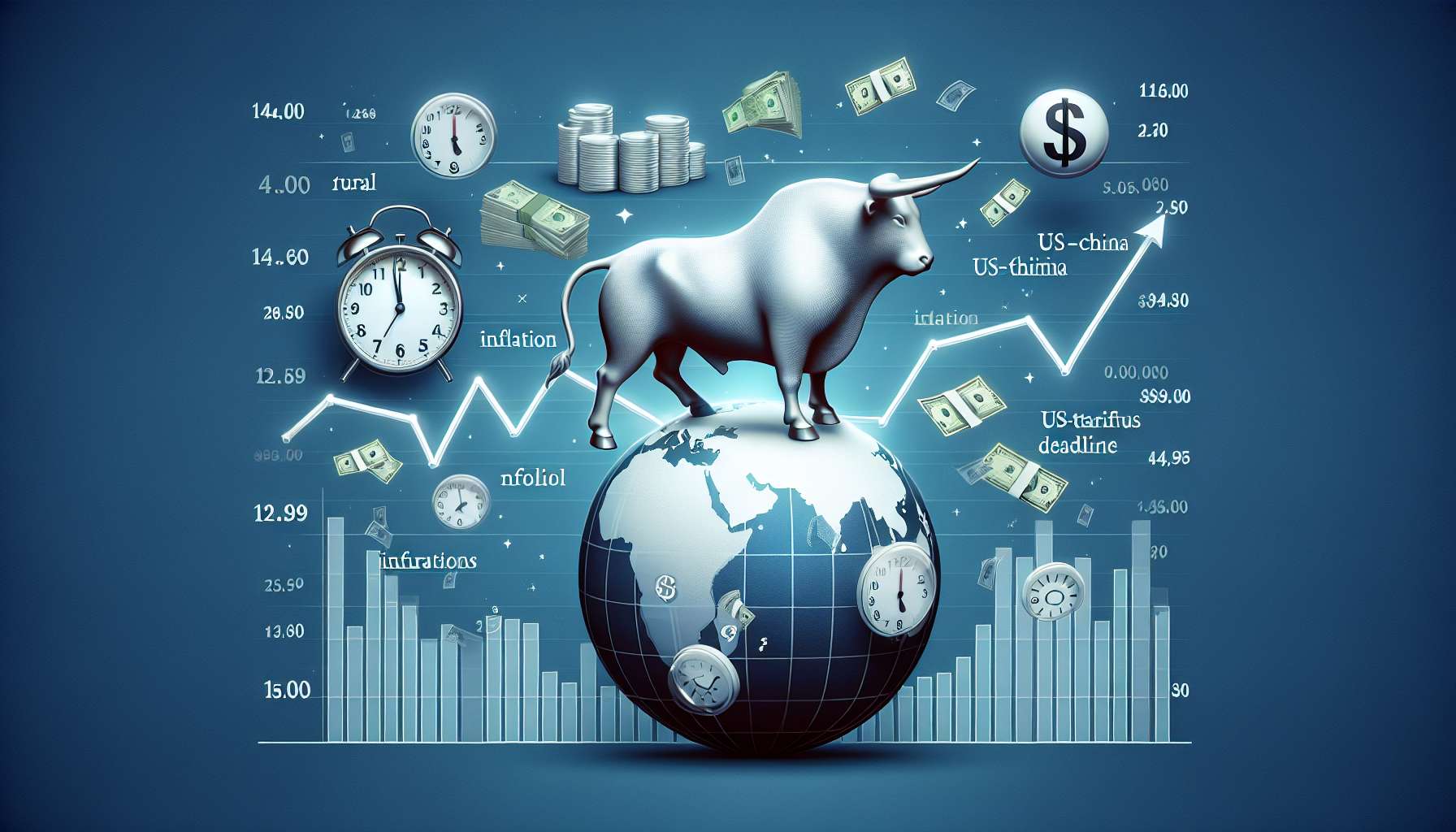Futuro do Dow Jones avança em semana de foco na inflação e tarifas EUA-China