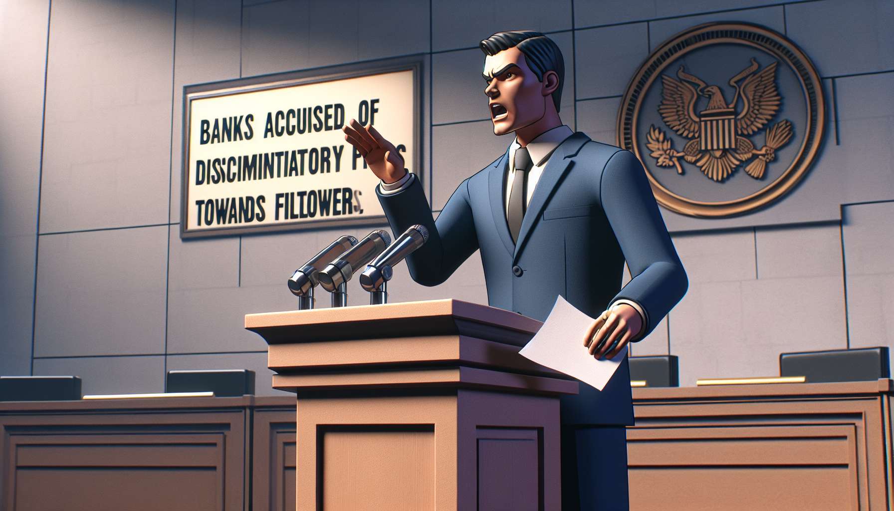 Trump planeja ação contra bancos por suposta discriminação a seus apoiadores