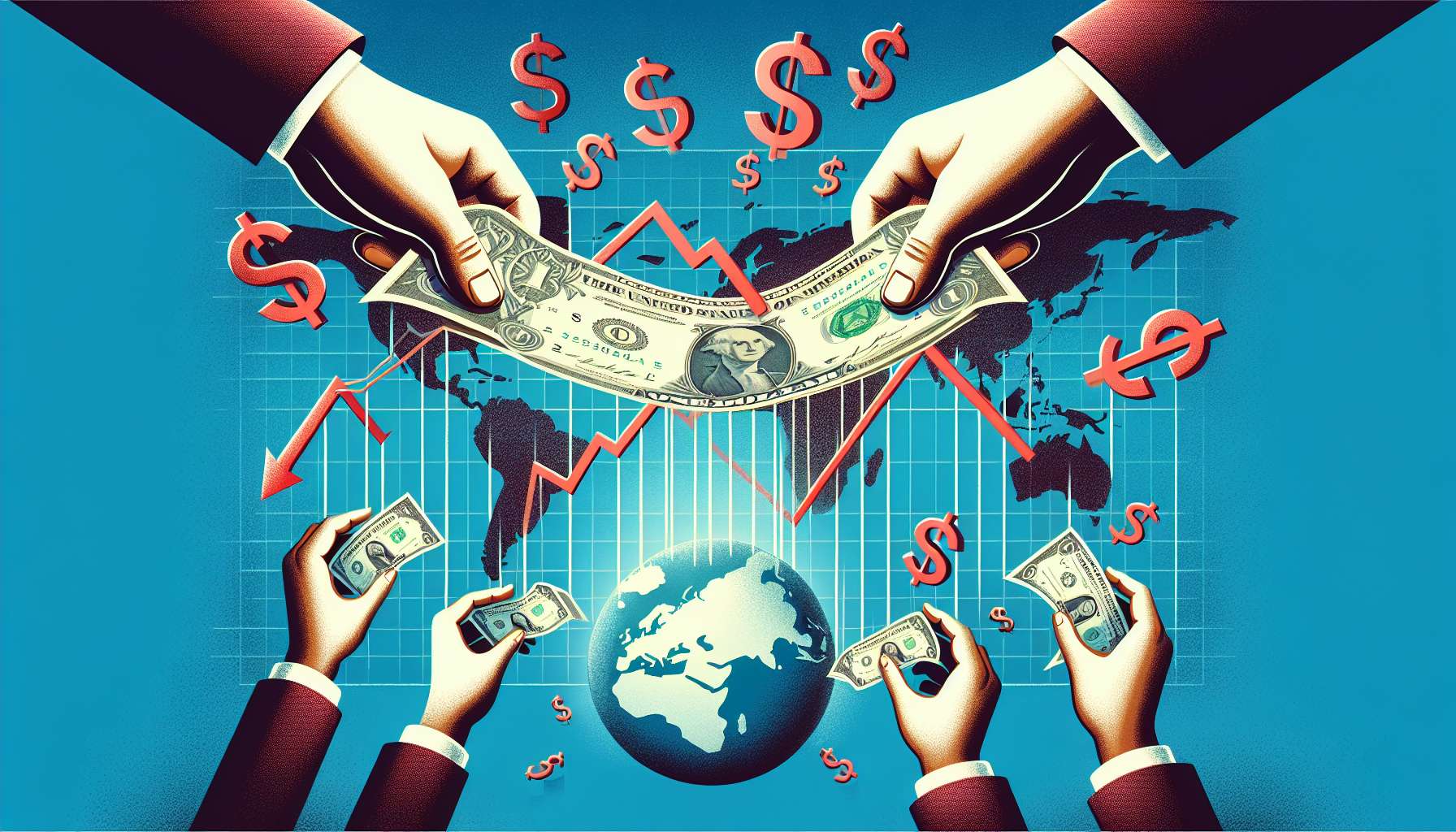 Dólar em queda: Motivos e possíveis interesses de Trump na desvalorização