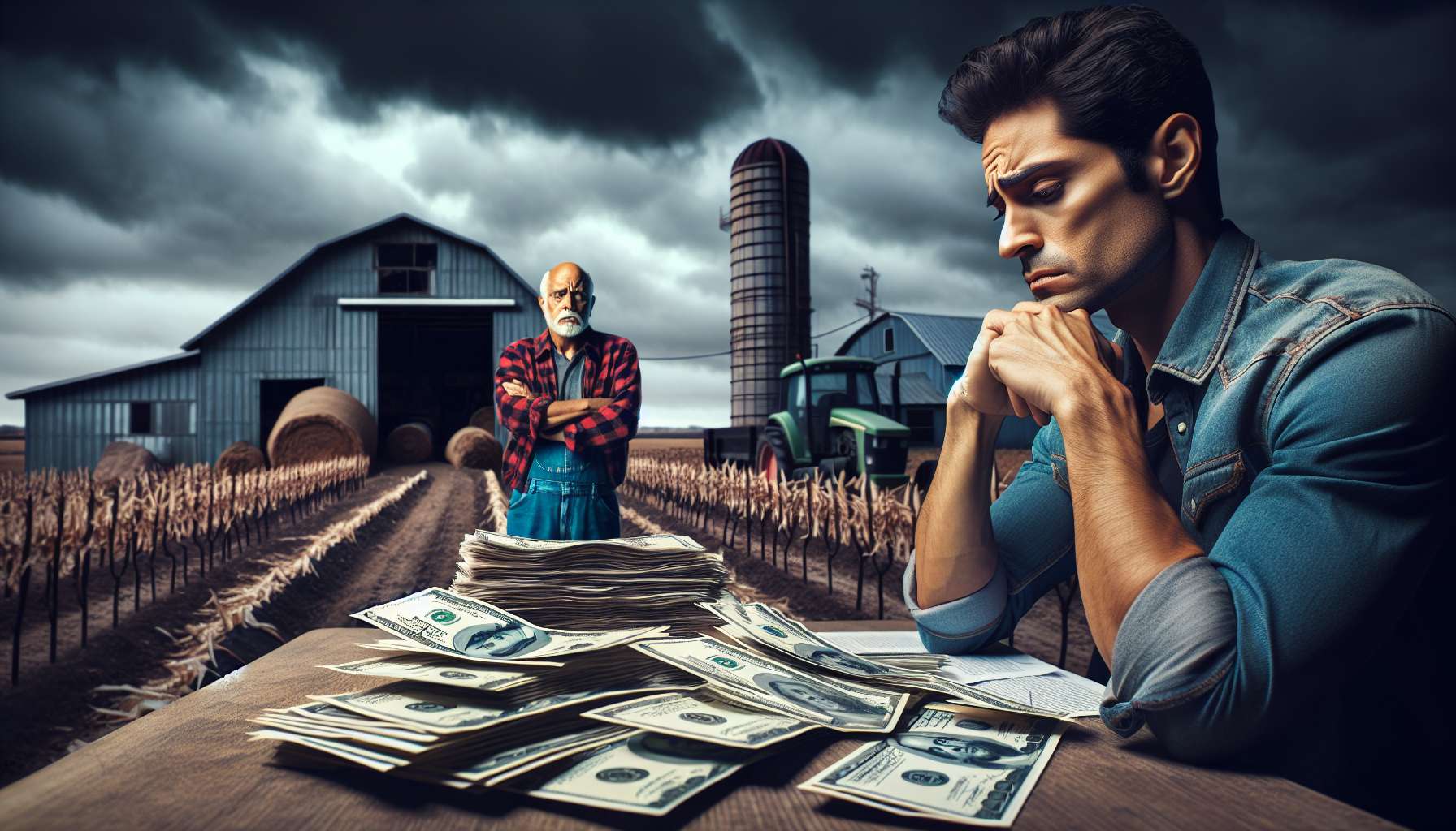 Agricultores americanos lidam com crise econômica grave